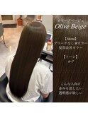 艶感のあるオリーブカラー