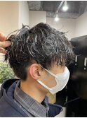 メンズ　パーマ　ツイストパーマ　ニュアンスパーマ　ヘッドスパ