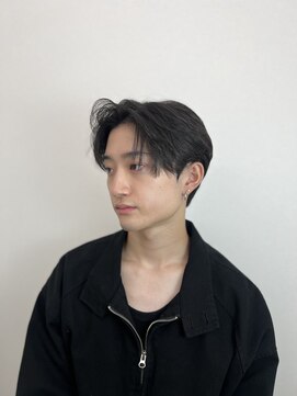 ステージ(STAGE) ダウンパーマ　ニュアンスパーマ　センターパート