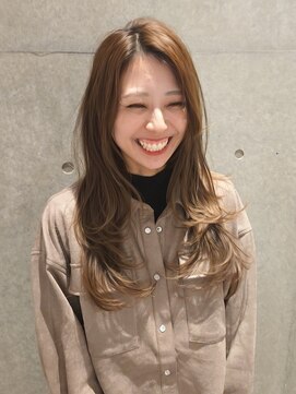 ウィル あべの店(WiLL) イメチェン似合わせ小顔レイヤーカットミディアムウルフ田嶋1