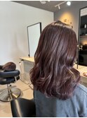 流山おおたかの森　ブリーチなし×チェリーピンク×超音波