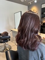 テンペランス(Temperance.) 流山おおたかの森 ブリーチなし×チェリーピンク×超音波