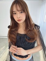 アンジェリカ 広島駅前店(ANGELICA)&nbsp;ANGELICA 内巻きロングレイヤー チョコブラウン