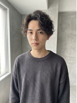 men's salon spes by r'eblanc&nbsp;スパイキーショートビジネスショートツーブロック刈り上げ