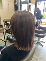 バセット バイ アルター 鎌取店(basset by aL-ter)&nbsp;イメチェン/ピンクベージュ/アンブレラカラー/前髪/鎌取