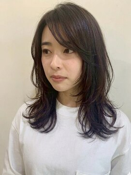 キース ヘアアンドメイク 恵比寿(kith. hair&make) 透明感グレージュ/レイヤーカット/顔まわりカット