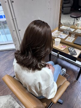 アヴァンスアンス 広島袋町店(AVANCE.ens) チョコレートブラウン