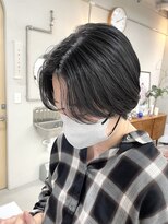 ヘアー アイス カンナ(HAIR ICI Canna)&nbsp;お手入れ簡単/大人女子におすすめ/ミニボブ/束感カット