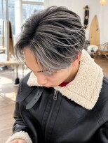 ユイマァルスロウ 岡山(YUIMARLSLOW) 岡山メンズブリーチ20代30代40代バレイヤージュデザインカラー