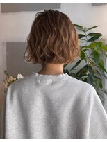 エインアンリー 明治神宮前(AIN.ANLY.)&nbsp;ボブパーマ、ボブパーマゆるめ、ニュアンスパーマ、上からパーマ