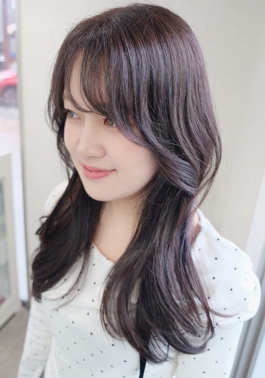 2026年夏】ラベンダーブラウンの髪型・ヘアアレンジ｜人気順