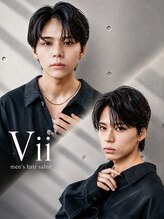 ヴィ 大宮(Vii) 毛流れ/スパイラル/パーマ/メンズ/ニュアンス/波巻きパーマ