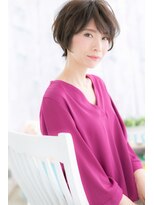 女っぷりUP！横顔美人のこなれ大人ボブ
