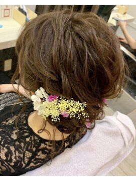 シム テンジン(hair & beaty SIM tenjin) お呼ばれヘアセット♪