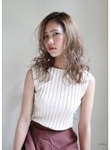 【RBY blanc 】アッシュベージュ×デジタルパーマ