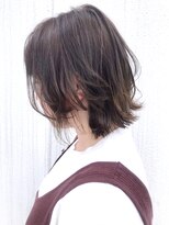 アイティー バイ アルバム 浦和店(IT by ALBUM)&nbsp;レイヤーボブ_ココアブラウンフリンジウェーブ_ba277712