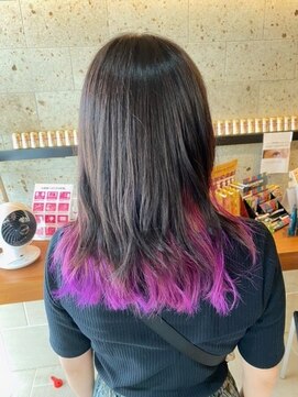 アリレイナ美容室 鎌倉店(ARIREINA) ミディアムボブ×インナーカラー アディクシーカラー