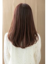 カバーヘア ブリス 北浦和(COVER HAIR bliss)&nbsp;小顔フェザーバングxこっくりピンクベージュY北浦和20代30代40代