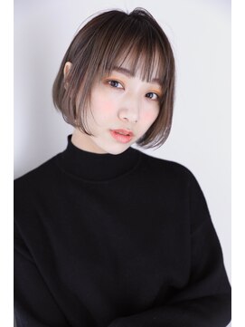 ボヌールウメダ(Bonheur UMEDA) 小顔&首長効果！ナチュラル小顔ボブ