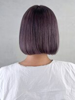 アイティー バイ アルバム 中野店(IT by ALBUM) ラベンダーボブ_ショコラベージュボブルフベビーバング_ba360061