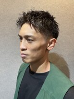 レアロイヤルバーバー(Le' A ROYAL BARBER)&nbsp;【ベリショート/刈り上げ/夏/アップバング/ツヤ感】