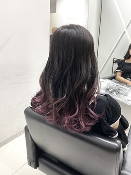 アライブ キチジョウジ(ALIVE Kichijoji) ピンクラベンダーグラデーションカラー