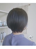 ナチュラルショートボブ
