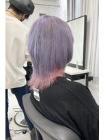 リア 大阪梅田(Ria)&nbsp;～中性ウルフ　ラベンダー×ペールピンク～ 【Ria 大阪 梅田】