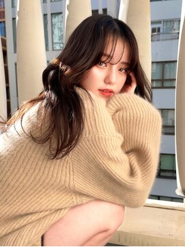 フィル 横浜(fil) モカブラウン_グレージュカラーココアベージュボブウルフ