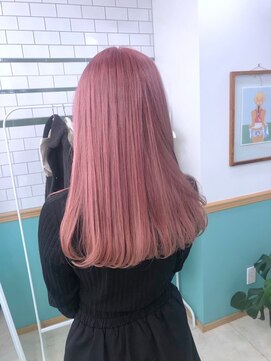 ゲーム 吉祥寺店(GAME) ダブルカラーピンクベージュケアブリーチハイトーン髪質改善