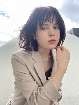 トリコ ショップアンドヘアサロン(tricot shop hair salon) スーツにも合う大人ボブ/20代30代/表参道