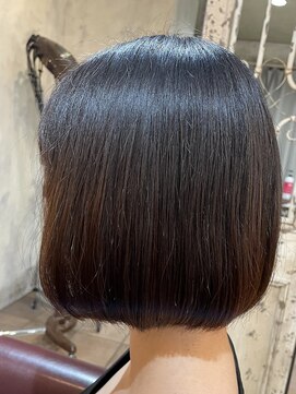 トレヘアー(tRe hair) ボブスタイル ミディアムヘア