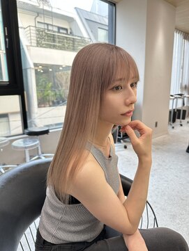 天神美容室 [天神/ブリーチ/ダブルカラー/髪質改善/ミルクティー/学割U24]