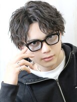 ベーア メロー(Bar mellow)&nbsp;ツイストスパイラルパーマアップバングセンターパート