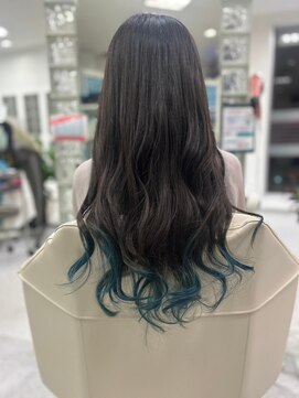 モア 佐原店(more) 推し色裾カラー♪