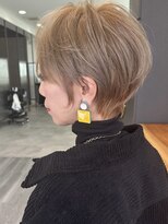 ビューエヒメ(VIEW EHIME)&nbsp;小顔シフォンベージュ美髪ショート