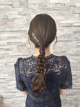 グレイスアンジュ 名駅(Grace Unge) シンプル編みおろし