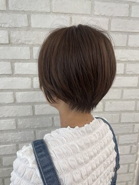 アッシュ 稲田堤店(Ash) ナチュラルブラウン×ショートボブ