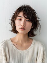 ラファンジュ ヘアー クレオ(Rohange hair Creo) ボブスタイル