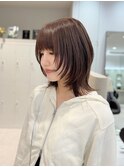 加藤【高円寺】レイヤー/外ハネ/顔周りカット/ショコラブラウン