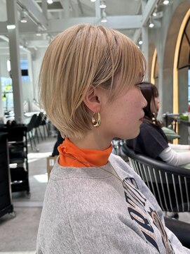 ロンドエニカ 大宮(Lond enika) 黒髪ボブルフネビージュ小顔ワンレンスペインカール大宮