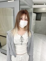 スウィープ(sweep)&nbsp;ブラウン×ブロンドヘア