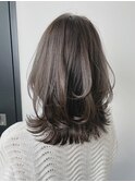 シルクレイヤーカット*透明感グレージュカラー*髪質改善*美髪