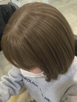 透明感ベージュカラー