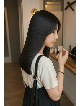 ラクヘアー 六本松店(rak hair) 髪質改善!さらつや美髪ストレート