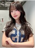 韓国ヘア/レイヤーカット/髪質改善/縮毛矯正/前髪顔まわりカット