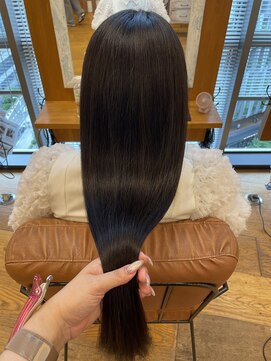 ラブハーツアンドビーヒガシウメダ(luve heart's And Be higashiumeda) アルカリ酸熱髪質改善トリートメント