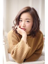 リーフ 新松戸(LeaF) 大人ロブスタイル☆ナチュラルかわいいボブ