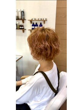 ヘアーメイク ラピス(hair make Lapis) ショートボブパーマ/ブリーチパーマ/ふんわりスパイラルパーマ