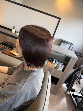 ツキヒ(TUKIHI) ボブ　ピンク